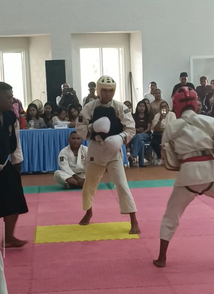 Ahmad Alvin Sumbang Emas Terakhir Untuk Shorinji Kempo Alor di POPDA VII 2026