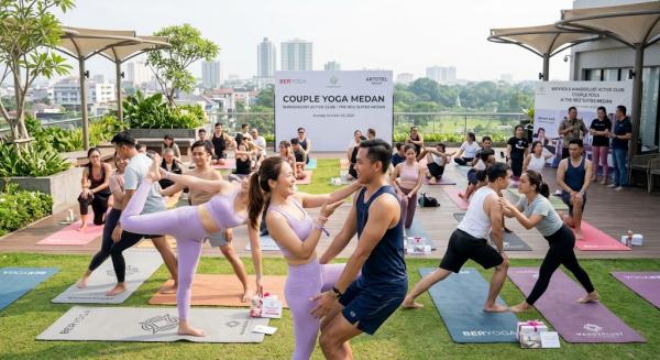 Yoga Berpasangan, Cara Baru Menjaga Kebugaran Sekaligus Mempererat Hubungan