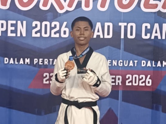 Mengenal Dzaka Alkarim, Pemegang Sabuk Hitam SMAN 1 Mamuju Raih Emas di Unhas Open 2026