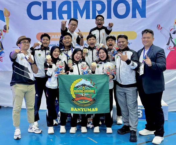 Banyumas Panen 6 Medali Emas, 3 dari Taekwondo, 2 Panjat Tebing dan 1 Angkat Berat