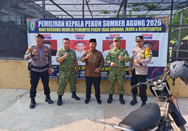 Pilkakon Pringsewu 2026, Babe Aceng Ajak Warga Sumber Agung Gunakan Hak Pilih