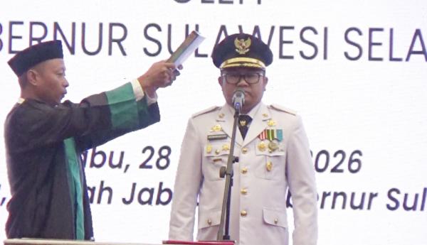 Resmi! Darmawangsyah Muin Dilantik Jadi Bupati Gowa Definitif, Gantikan Husniah Talenrang