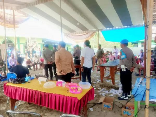 Rumah Calon Kepala Pekon Subarno Diserang, Kapolres Pringsewu Pantau Situasi