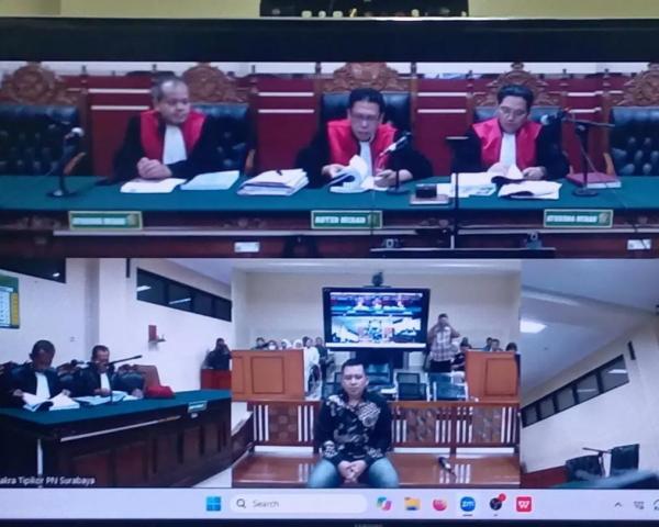 Jaksa Tuntut Kades Mulyodadi Wonoayu Sidoarjo Nonaktif Lima Tahun Penjara