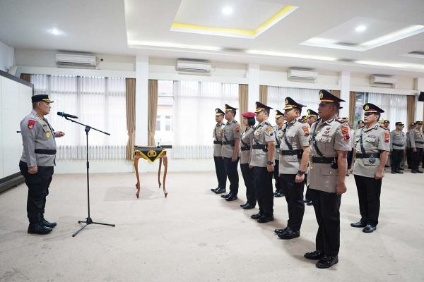 Polresta Banyumas Rotasi Pejabat Utama dan Kapolsek, Ini Daftar Pejabat Baru