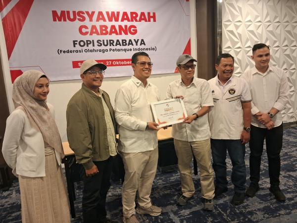 Resmi Pimpin FOPI Surabaya, Sosok Ini Tantang Atlet Rebut 5 Emas