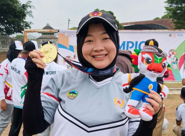 Atlet Gateball Banyumas Sindi Afianita Sumbang Emas di Porprov Jateng 2026