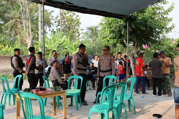 Kapolres Pringsewu Pastikan Situasi Kondusif Pascakericuhan Pilkakon Tanjung Dalam