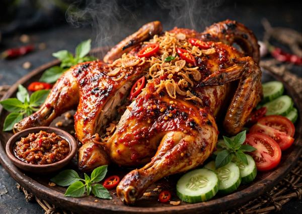 Resep Ayam Bekakak Bakar Pedas Khas Sunda, Gurih dan Bumbu Meresap