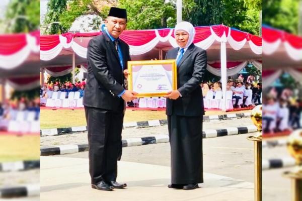 Bojonegoro Raih Penghargaan Daerah Terbaik Penggerak Bhakti Pemuda Jatim Bidang Kesehatan