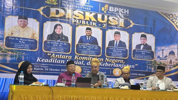 ISMI Sumut dan BPKH Bedah Proyeksi Biaya Haji 2027 di Medan