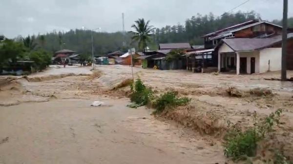 Banjir Rendam Kampung Badak Gayo Lues, Air Capai Dada Orang Dewasa