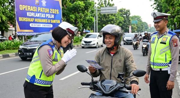 Operasi Patuh 2026, Korlantas Larang Petugas Larang Bersikap Arogan
