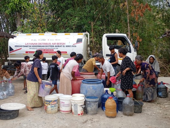 Mantap, PMI Grobogan: Salurkan Lebih dari 2 Juta Liter Air Bersih untuk Warga Terdampak Kekerimgan