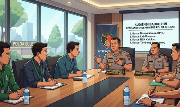 Tuntutan HMI Dijawab! Polda Sulbar Ungkap Status 4 Kasus yang Jadi Sorotan Publik