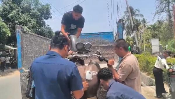 Polisi Sita 86 Unit Sepeda Motor, Diduga Terkait Pembelian BBM Subsidi Tak Wajar