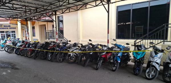 Polresta Mamuju Tilang 32 Motor, Kebanyakan Pakai Knalpot Brong