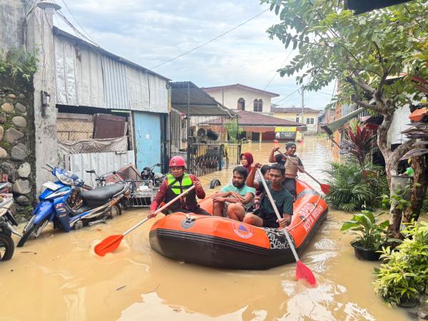 Siaga Cuaca Ekstrem, Pemko Medan Imbau Warga Pinggir Sungai Waspada