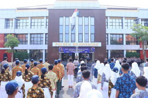 Polres Bojonegoro Bentuk Satgas Polisi Jogo Sekolah, Ini Ancaman yang Diwaspadai