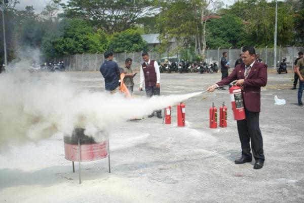 Cegah Kebakaran, SAMS Sepinggan Perkuat Respons Darurat di Kawasan Bandara