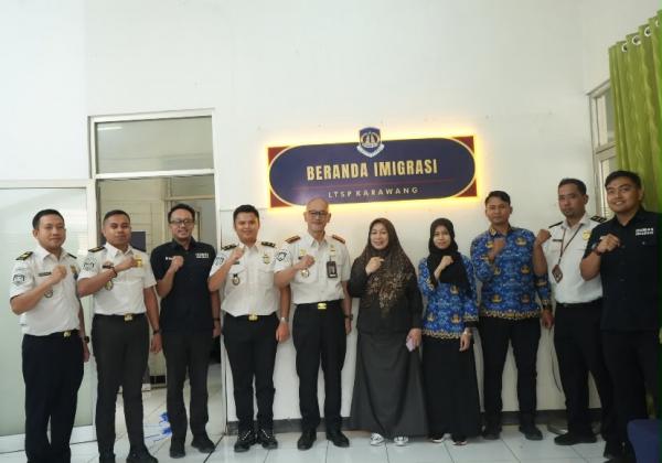 Cegah TPPO, Imigrasi Karawang Hadirkan Layanan Beranda Imigrasi di LTSP