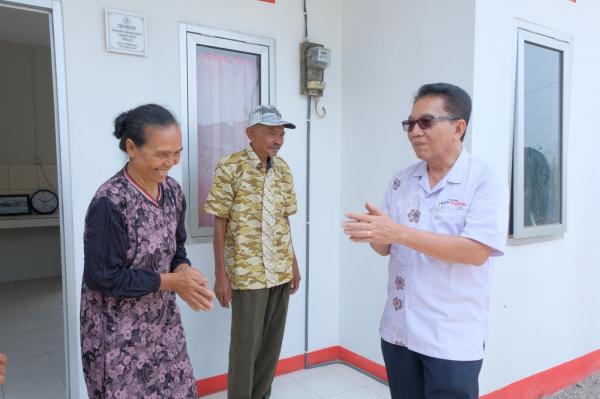 Giliran Rembang 16 Rumah Warga Senilai Rp1,2 Miliar Selesai Dibangun