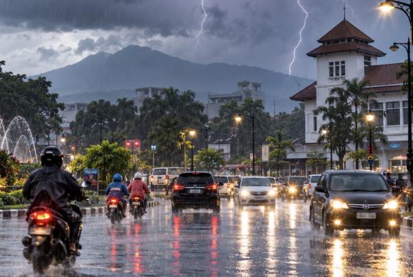 Cuaca Malang Hari Ini Jumat 30 Oktober 2026, Waspada Hujan Petir Siang hingga Sore