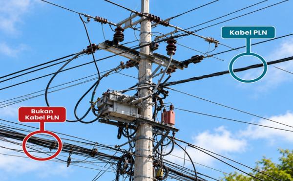 PLN Cikarang Ungkap Ciri Kabel Listrik PLN, Warga Bekasi Wajib Tahu