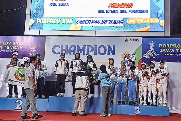 Menyala! Cabor Panjat Tebing Lampaui Target Perolehan Medali di Porprov 2026