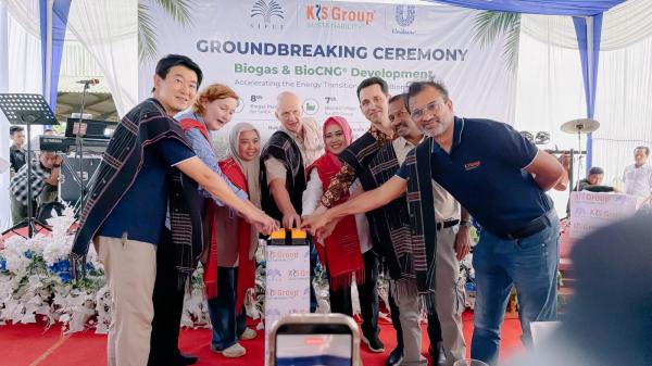 Fasilitas BioCNG Ketiga SIPEF Dibangun di Simalungun, Limbah Sawit Jadi Energi