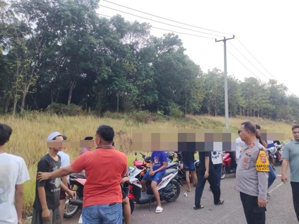 Balapan Liar di Areal Bekas Gerbang Tol Cipali Digerebek Polisi, 35 Orang Diamankan, 26 Pelajar