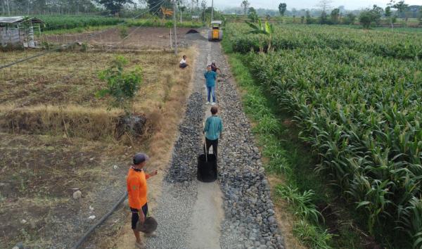 Permudah Mobilitas Warga, Jalan Rusak di Sumbercenteng Probolinggo Kini Mulai Diperbaiki