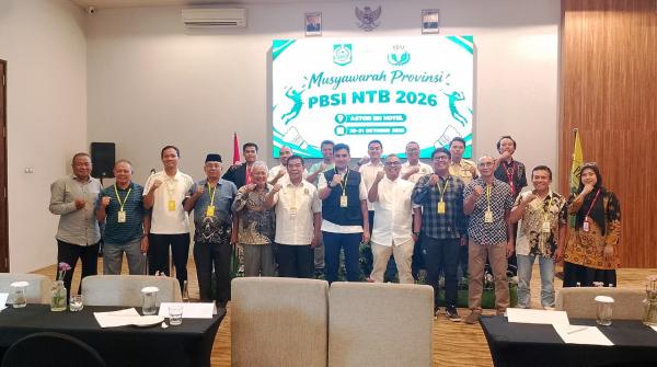 Terpilih Aklamasi, Alfian Eikman Ungkap Prioritas Baru PBSI NTB 2026-2030