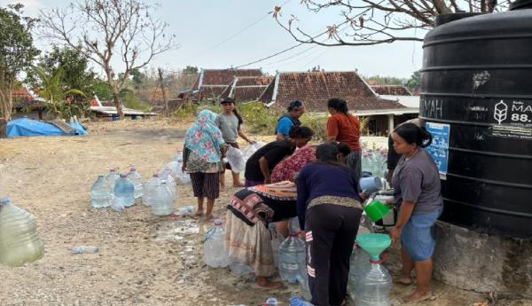 Empat Tangki Air Bersih Disalurkan ke Tiga Desa di Sragen yang Terdampak Kekeringan
