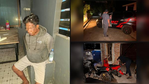 Curi Motor di Polman, Pelaku Ditangkap di Pinrang Bersama Dua Terduga Penadah