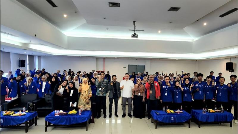 MNC Sekuritas dan KSPM GI Universitas Pelita Bangsa Gelar Seminar Pasar Modal, Bekali Mahasiswa Literasi Keuangan