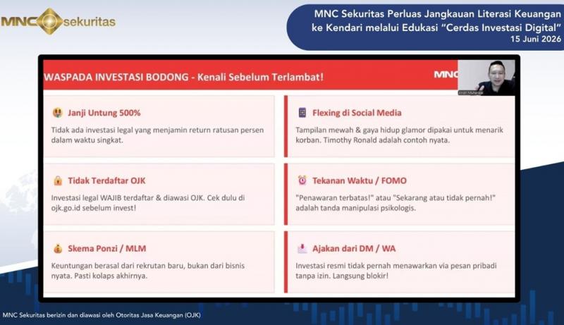 MNC Sekuritas Perluas Jangkauan Literasi ke Kendari melalui Edukasi Cerdas Investasi Digital