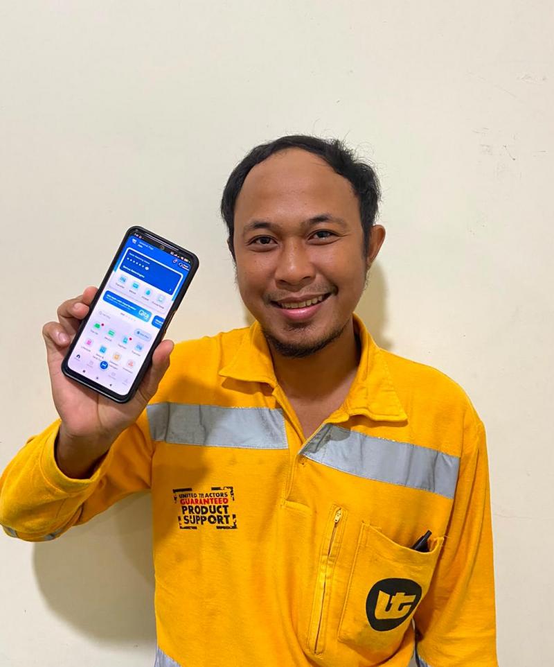 BRImo Permudah Hidup di Kalimantan, Mekanik Alat Berat Ungkap Pengalaman Menarik