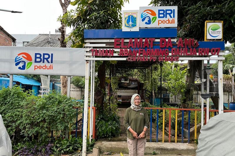 BRI Dukung Taman Dahlia Jadi Ruang Hijau di Pusat Kota, Perekat Kebersamaan Warga