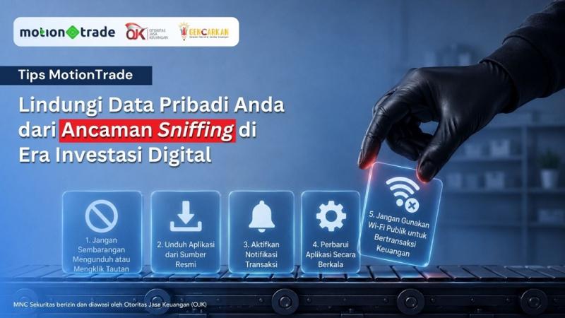 Tips MotionTrade: Lindungi Data Pribadi Anda dari Ancaman Sniffing di Era Investasi Digital