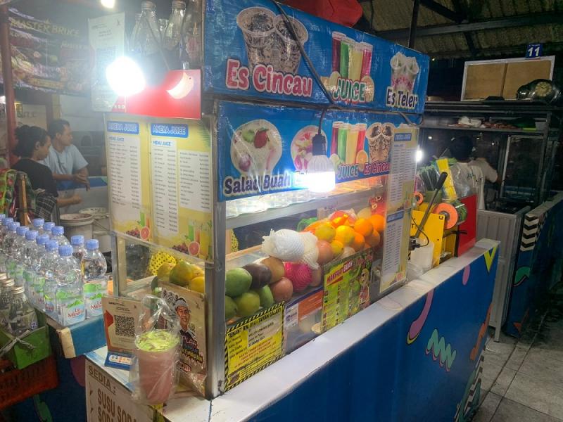 Lapak Jus Pensiunan Guru Makin Segar Berkat KUR BRI