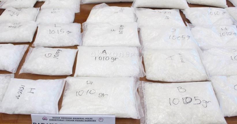7 Kilogram Sabu Tujuan Malaysia - Indonesia Digagalkan di Batam
