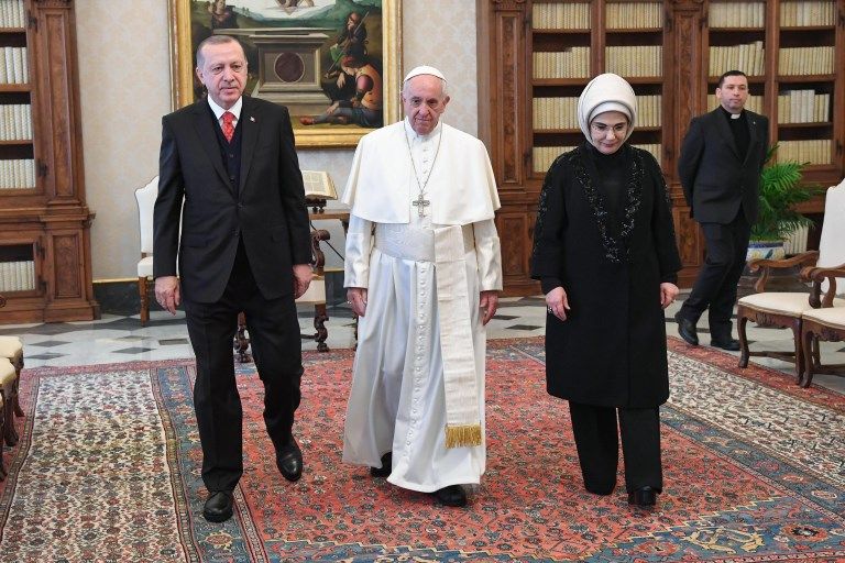 Presiden Turki Erdogan Temui Paus Francis Bahas Yerusalem - Bagian 3