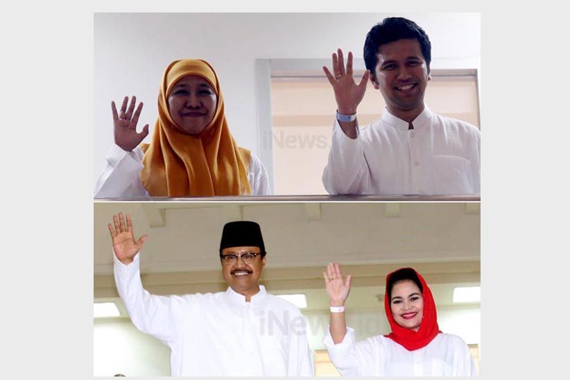 Dua Pasangan Bakal Cagub dan Cawagub Jatim Ikut Tes Kesehatan - Bagian 1