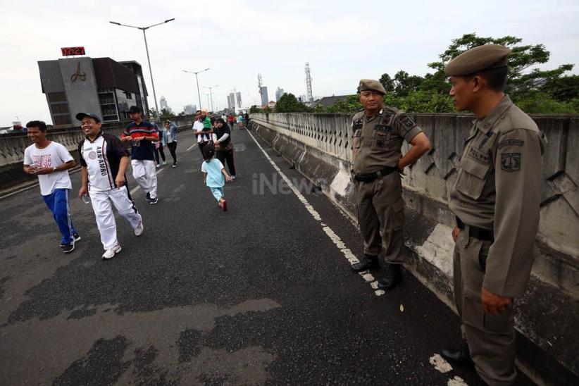 Perdana, JLNT Antasari Jadi Area Car Free Day - Bagian 8