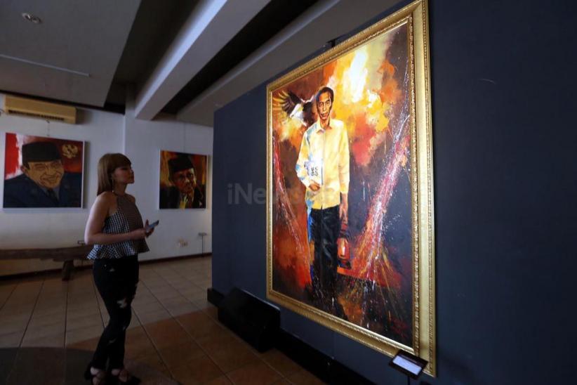 Melihat Karya Lukis Potret Tokoh Inspirasi Perubahan Bangsa - Bagian 2