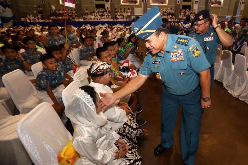KSAL Beri Motivasi Bela Negara kepada Ribuan Pelajar - Bagian 3