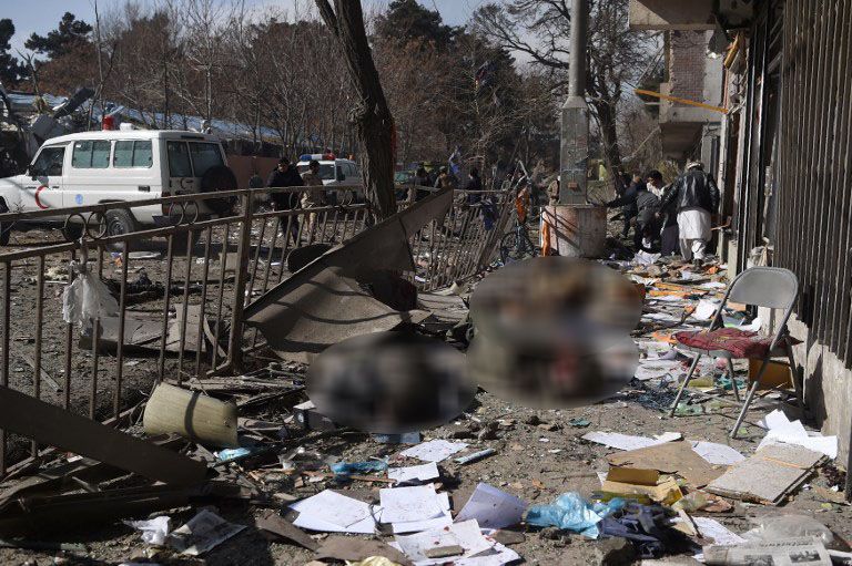 Bom Mobil Meledak di Kabul Tewaskan 40 Orang - Bagian 1