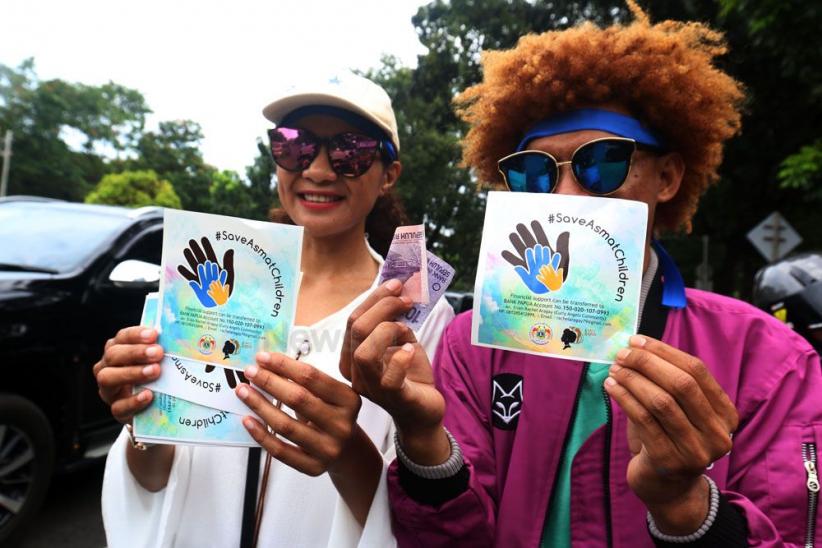 Komunitas Malaikat Keriting Gelar Donasi Peduli Anak Asmat - Bagian 1