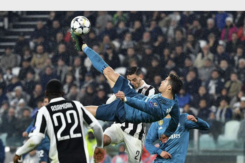 Melihat Gol Salto Ronaldo Robek Gawang Buffon - Bagian 1